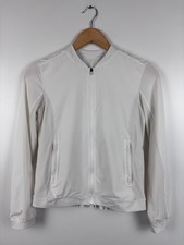 Womens Lululemon Track Zip Jacket White Size XS