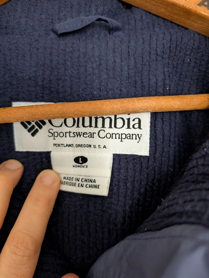 Traje de esquí Columbia vintage años 90 vintage para mujer grande azul  Foto 4 de 4