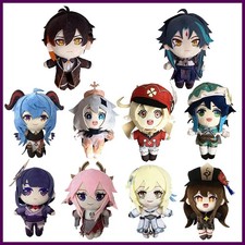 20cm Genshin Impact Plush Pendant Doll Toy Zhong Li Xiao Hu Tao Klee Paimon Soft