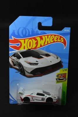 Hot Wheels LAMBORGHINI HURACAN LP 620-2 SUPER TROFEO White 2018 HW Exotics 1/10