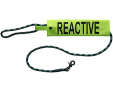 Nervous / Reactive Dog Lead Sleeve ? High Visibility ? Custom Text ? Waterproof