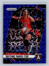 2024 Panini Prizm WNBA #114 Cheyenne Parker-Tyus Blue Velocity Prizms