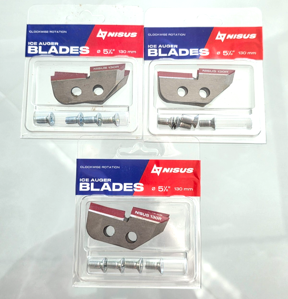 LOT OF 3 –NISUS 130R 5-1/8