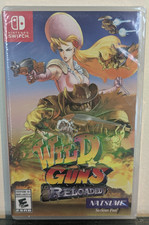 Wild Guns Reloaded Nintendo Switch Factory Sealed Natsume