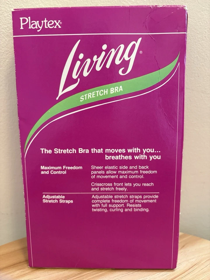 Sujetador elástico Playtex Living 159 blanco talla 38B 00348 de colección nuevo en caja  Foto 4 de 4