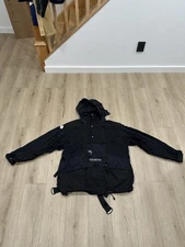 Vintage North Face Steep Tech Parka Mens 3XL Black Ski Jacket Schmidt