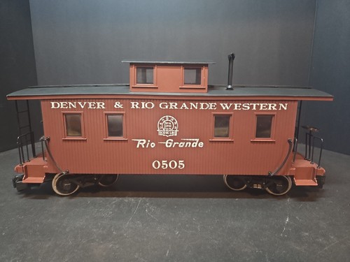 Vagón de tren Bachmann escala G D&RG Western Caboose ¡Ver detalles e fotos! 93818 | Condition: Used