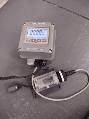 ATI Q46 Chlorine Analyzer Free Chlorine Monitor with CL2 Sensor S/N A10-624