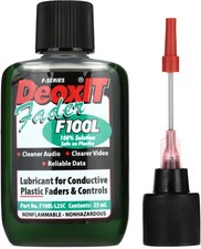 CAIG Laboratories DeoxIT Fader F100L Fader Lubricant 100 Solution - 25mL Needle