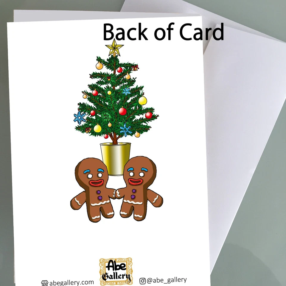 Donald Trump Christmas Cards Funny HolidayCards Gift Fan Art Christmas Angel - Image 2 of 2