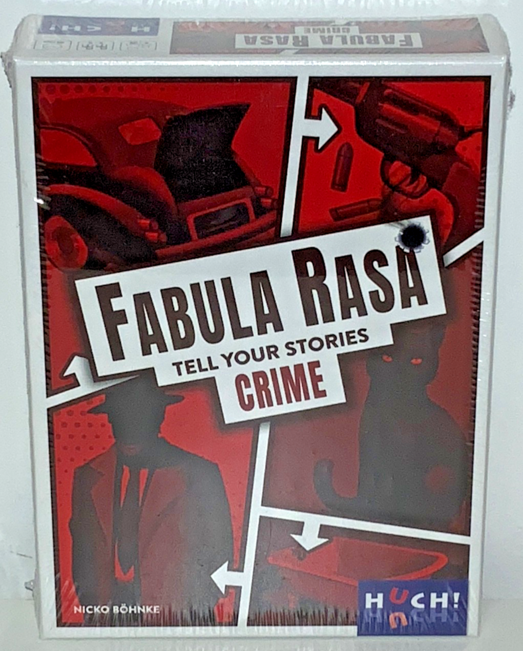 Fabula Rasa Tell Your Stories Crime Huch Spiel Gesellschaftsspiel Neu in Folie