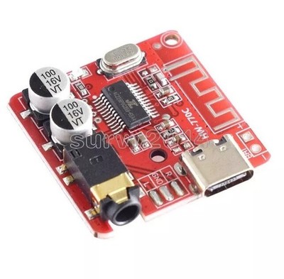 3.7-5V Type-C   5.0 Audio Receiver MP3 Decoder Lossless Amplifier Module #vn