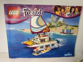 LEGO FRIENDS: Sunshine Catamaran (41317) 100% Complete w. Manual
