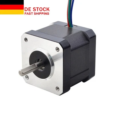 STEPPERONLINE Nema 17 Schrittmotor Bipolar 0.9deg 36Ncm 0.9A 42x40mm 4 Drähte - Bild 1 von 4