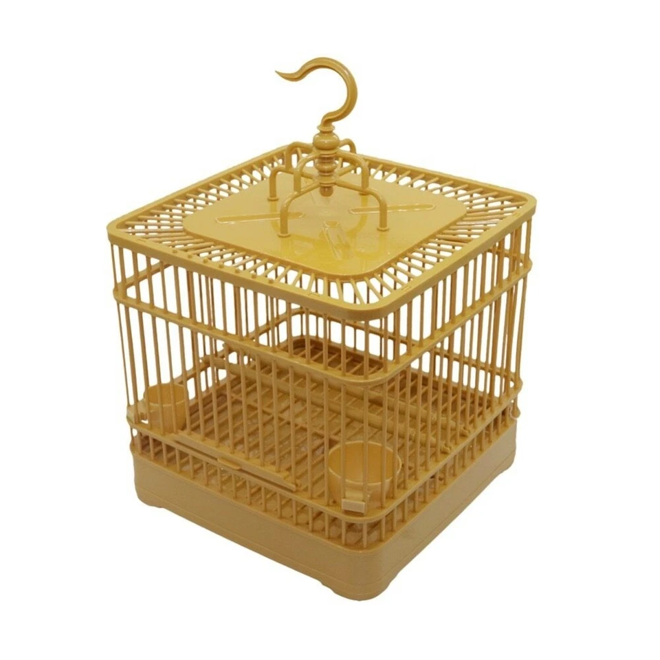 Assembly Bird Cage With Feeder And Waterier Small Pet Bird Full Set Of Plastic❀ - Image 4 of 4