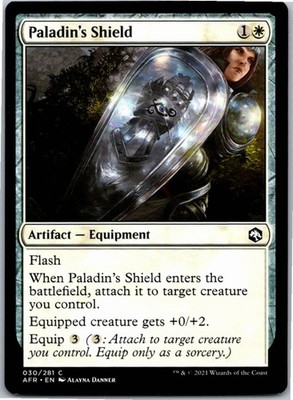 Paladin's Shield C 30 Normal Adventures in the Forgotten Realms NM
