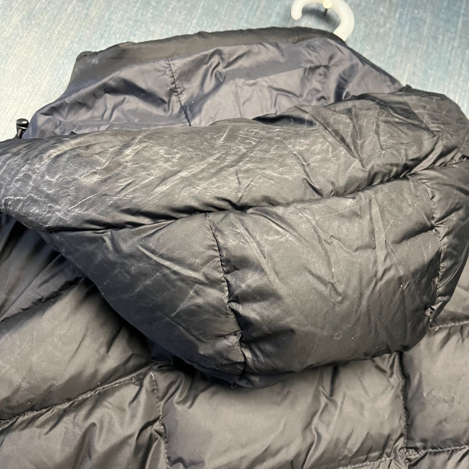 The North Face Women's Parka Jacket Size M Black 550 Down Quilted Puffer Winter thumbnail 14