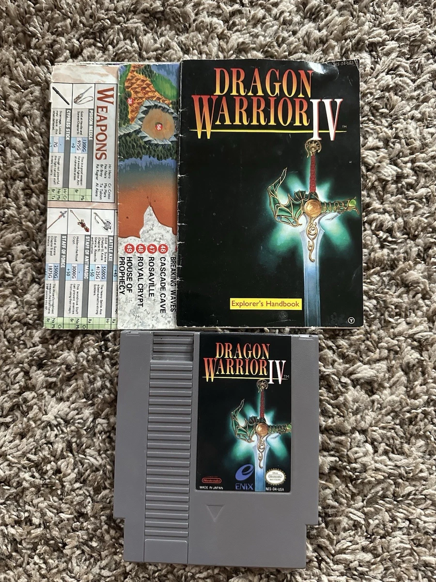 Dragon Warrior IV Video Games for sale | eBay