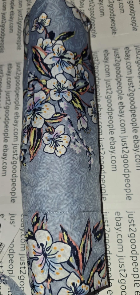Paraguas para mujer Vera Bradley con temático de flores de cerezo abierto/cerrado automático nuevo con etiquetas Foto 4 de 4