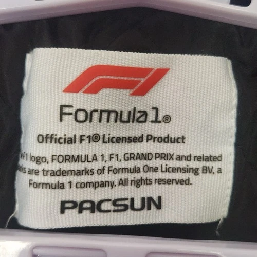 Formula 1 F1 Italia Racing Bomber Jacket Mens Large Black White PacSun NWT image 12