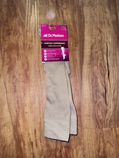 New Dr Motion beige Everyday Knee High Compression Socks Women  s shoe Size 4-10