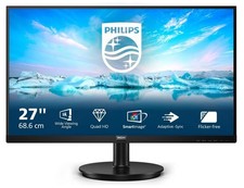 Image of Philips Quad HD Monitor 275V8LA 27" VA LCD Built-in Speakers HDMI DP VGA Black