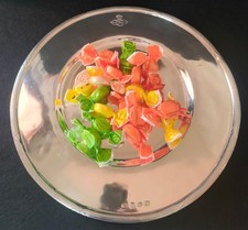 Sottopiatto Anni 30 In Argentone Nave Vulcania Comp. Cosulich