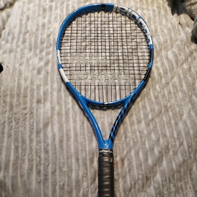 BABOLAT PURE DRIVE JR 25 TENNIS RACQUET USED IN GOOD CONDITION 