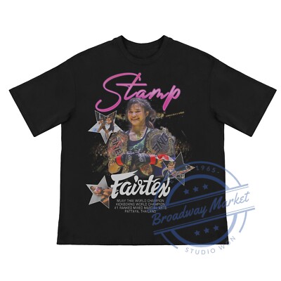 Stamp Fairtex T-Shirt Heavyweight Oversized Tee Muay Thai