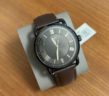 Fossil FS5666 Copeland Three-Hand Brown Leather Strap Roman Numeral Men's Watch