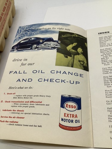 Vintage Thompson’s Esso Service Song Book - Picture 3 of 6