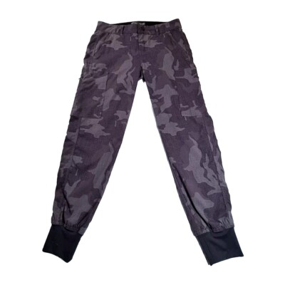 prAna Sky Canyon Jogger Pants Women's Size Gray Gravel Camo