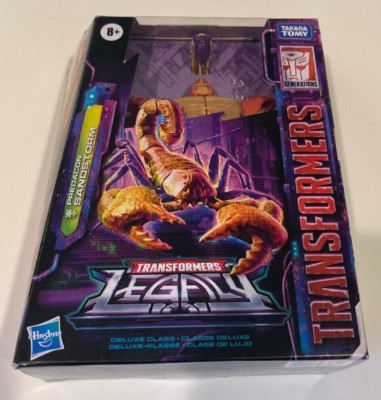 HASBRO TRANSFORMERS LEGACY PREDACON SANDSTORM FIGURE MISB!