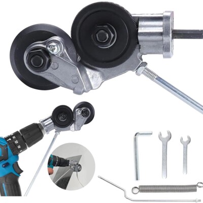 Electric Drill Plate Cutter For Steel, Copper, Aluminum - Enhanced Efficiency
