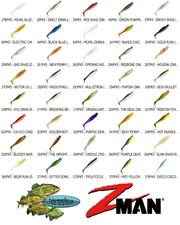 Z-MAN Diezel Minnowz 4 Inch DMIN Any 40 Colors Soft Paddle Tail Swim Baits