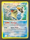 Blastoise TWO SWIRLS + HOLO BLEED 2/132 2007 Secret Wonders Pokemon Card Holo Mp