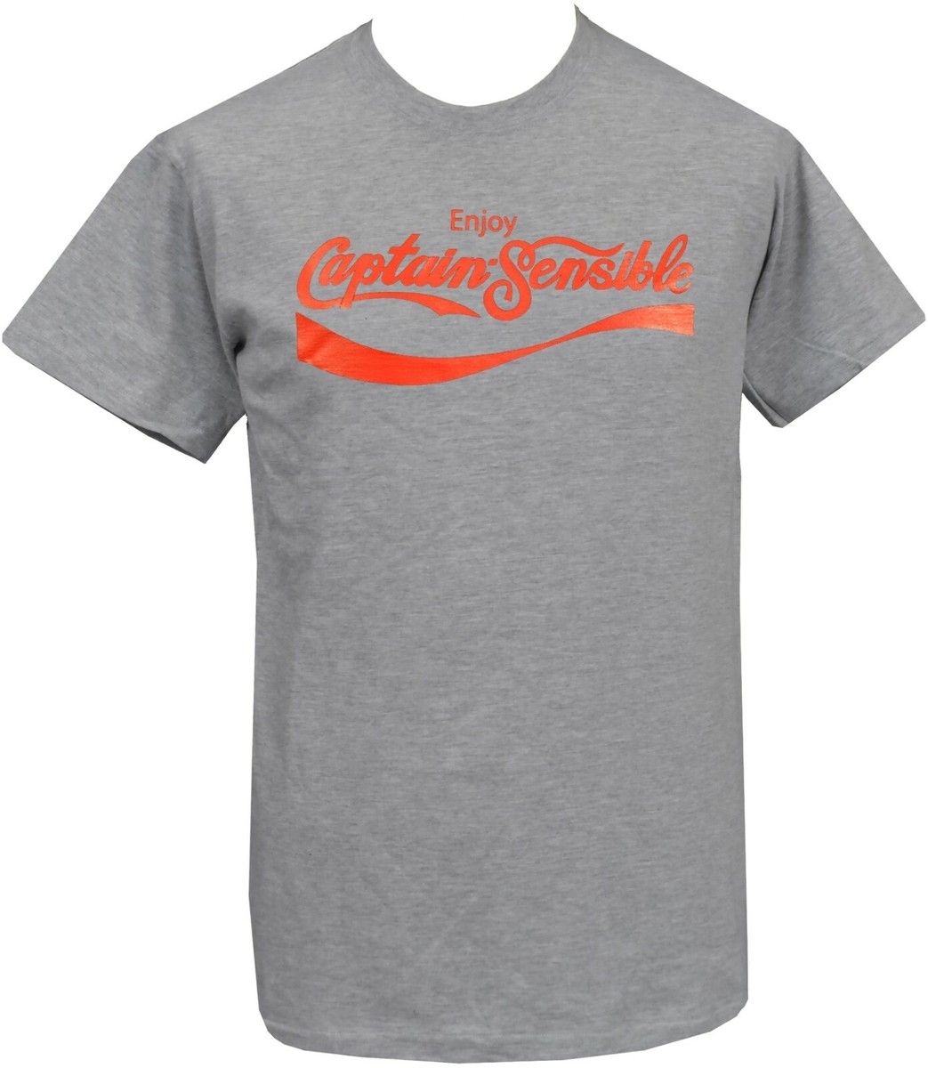 CAPTAIN SENSIBLE Mens Punk T-Shirt THE DAMNED Punk Rock