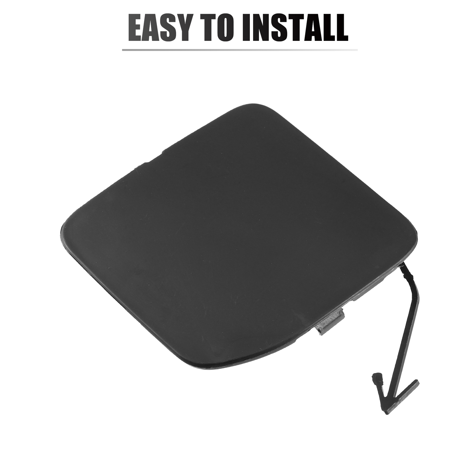 Front Bumper Tow Hook Cover Hole Cap for Nissan Versa Sedan 1519 Matte