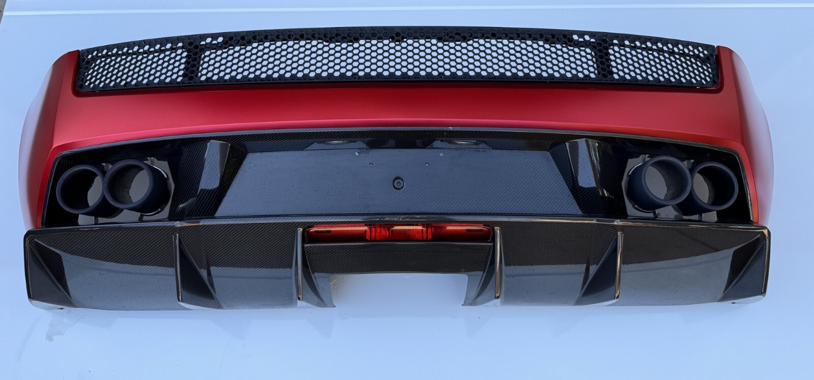 Lamborghini Gallardo Superleggera Rear Bumper Carbon Fiber 400807511F 403807527A