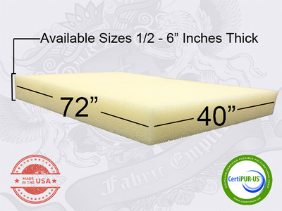 #ad #ad FabricEmpire 40quot;x 72quot; Dry Fast Reticulated Outdoor Foam Sheets Free Shipping $420.99