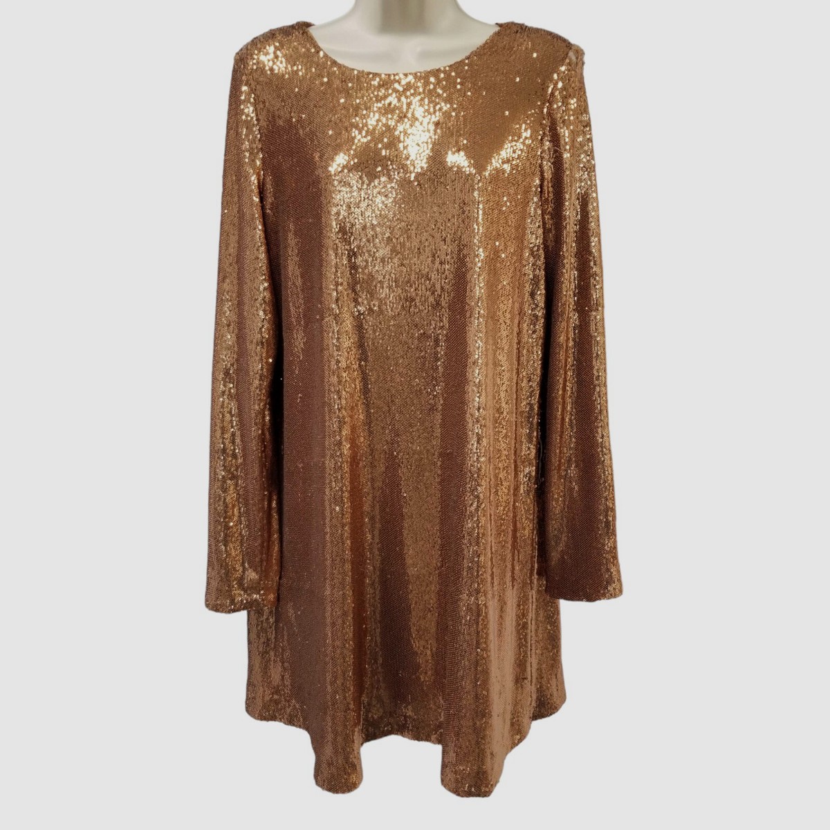 ramy brook brown dress Ramy Brook Amarilys Mock Neck Midi Dress in Gold Knit