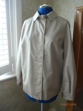 RETRO "DANNIMAC" - CLASSIC SHOWERPROOF JACKET -TRAD CHECK LINING -MED- size 10uk