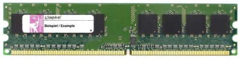 1GB Kit (2X512MB) Kingston DDR2 RAM PC2-5300U 667MHz CL5 DIMM KVR667D2N5K2/1G