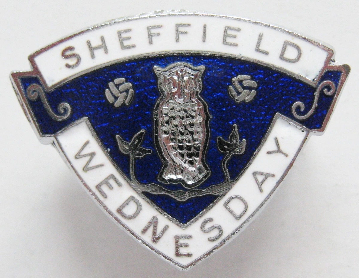 Pin's Sheffield Wednesday – Badge émaillé Supporters Football Club – Vintage