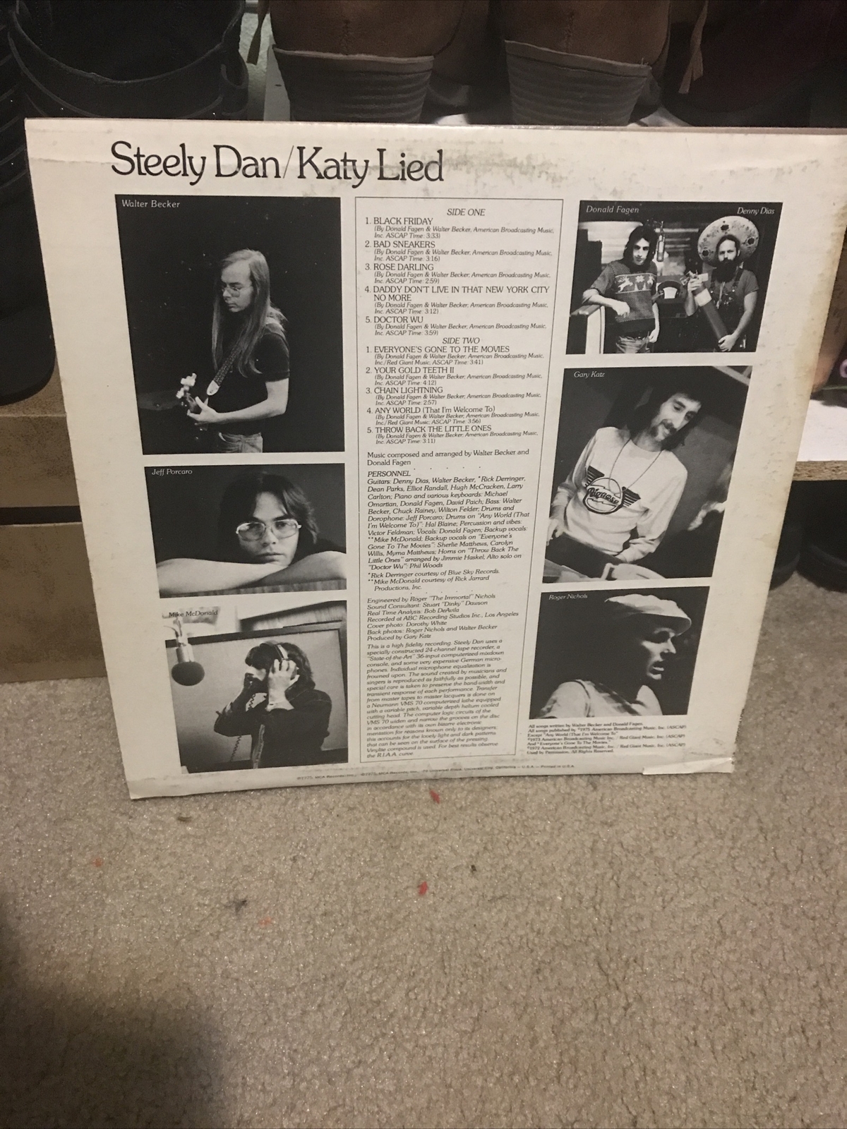 Steely Dan/ Katy Lied Vinyl eBay
