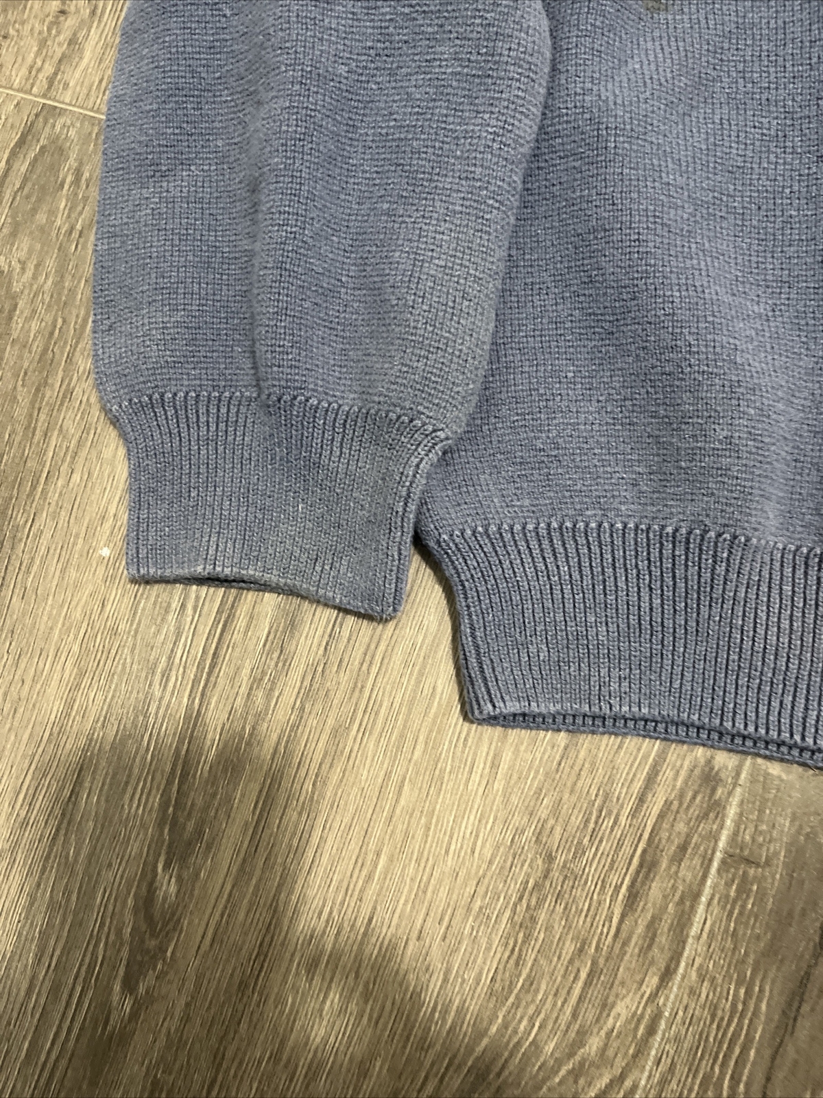 Timberland Sweater Men Large Blue Basic Pullover … - image 5