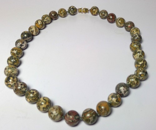 18 Inch Round Beaded Necklace - Handmade by Beading Artist J. Savigi - Picture 2 of 6