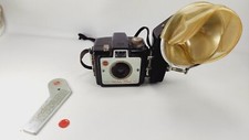 1950s KODAK BROWNIE HOLIDAY FLASH CAMERA Dakon Lens Untested