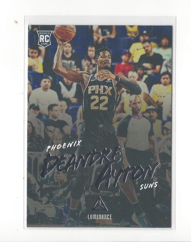 2018-19 Panini Chronicles #142 Deandre Ayton (Luminance) RC Rookie Suns Blazers