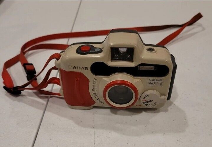 Canon Sure Shot WP-1 Underwater 35mm Point and Shoot Camera Canon Sure Shot WP-1 Underwater 35mm Point and Shoot Camera